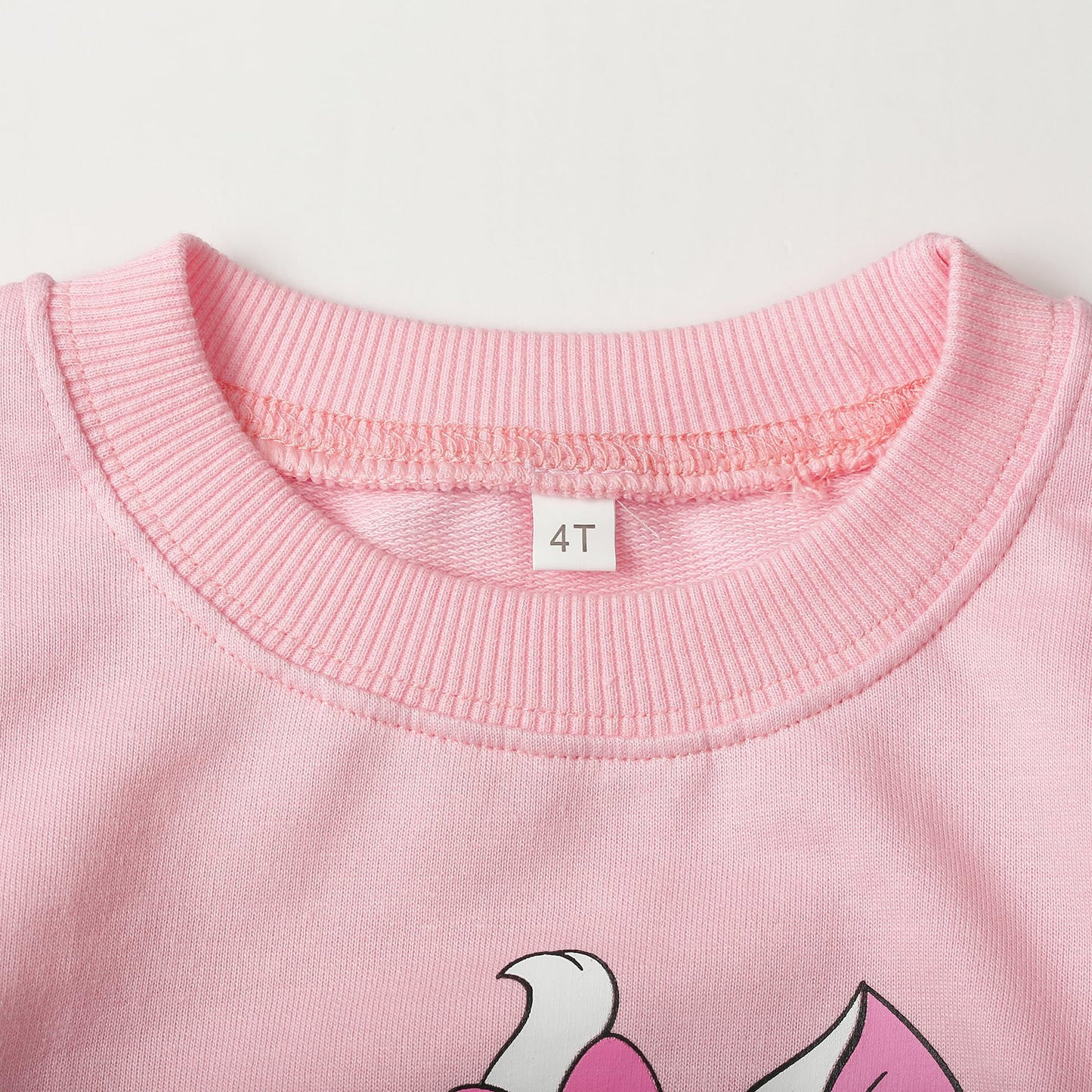 Girl Cat Outfit 2 Piece Long Sleeve Kitten Sweatshirt Top Jogger Pants Set Kids Leggings Sweatsuit Toddler Cute Winter Clothes 3t